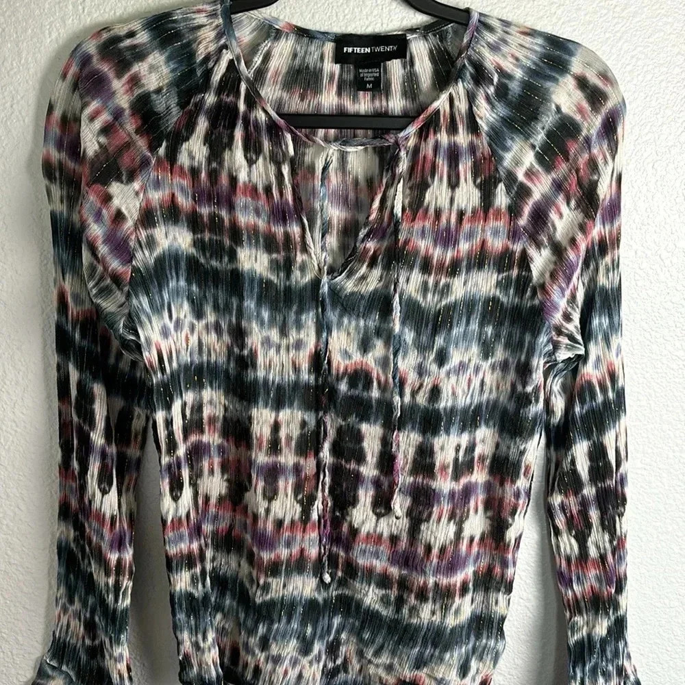 Fifteen Twenty Long Sleeve Blouse